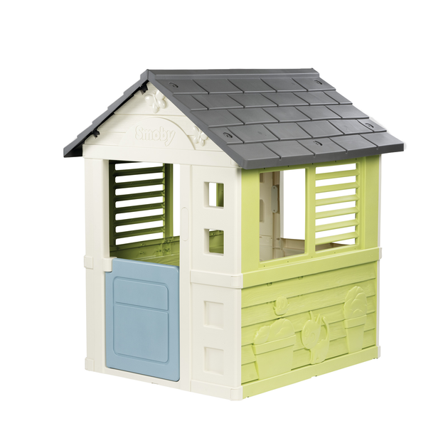 Дом детский игровой Smoby Life Радужный со ставнями с 2 лет 110х98х127 см (7600810737)
