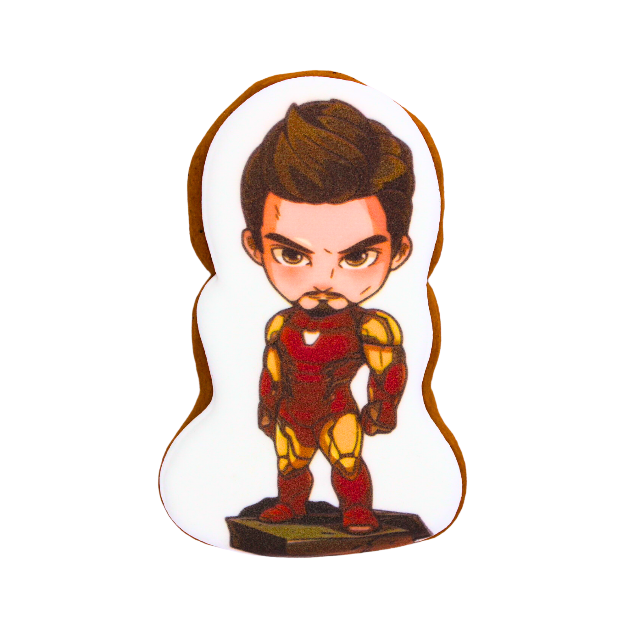 Пряник с принтом Крафт Печиво Железный человек 45 г