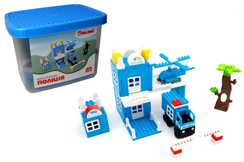 Конструктор Doloni Toys Поліція 149 дет. (013888/36) - фото 2