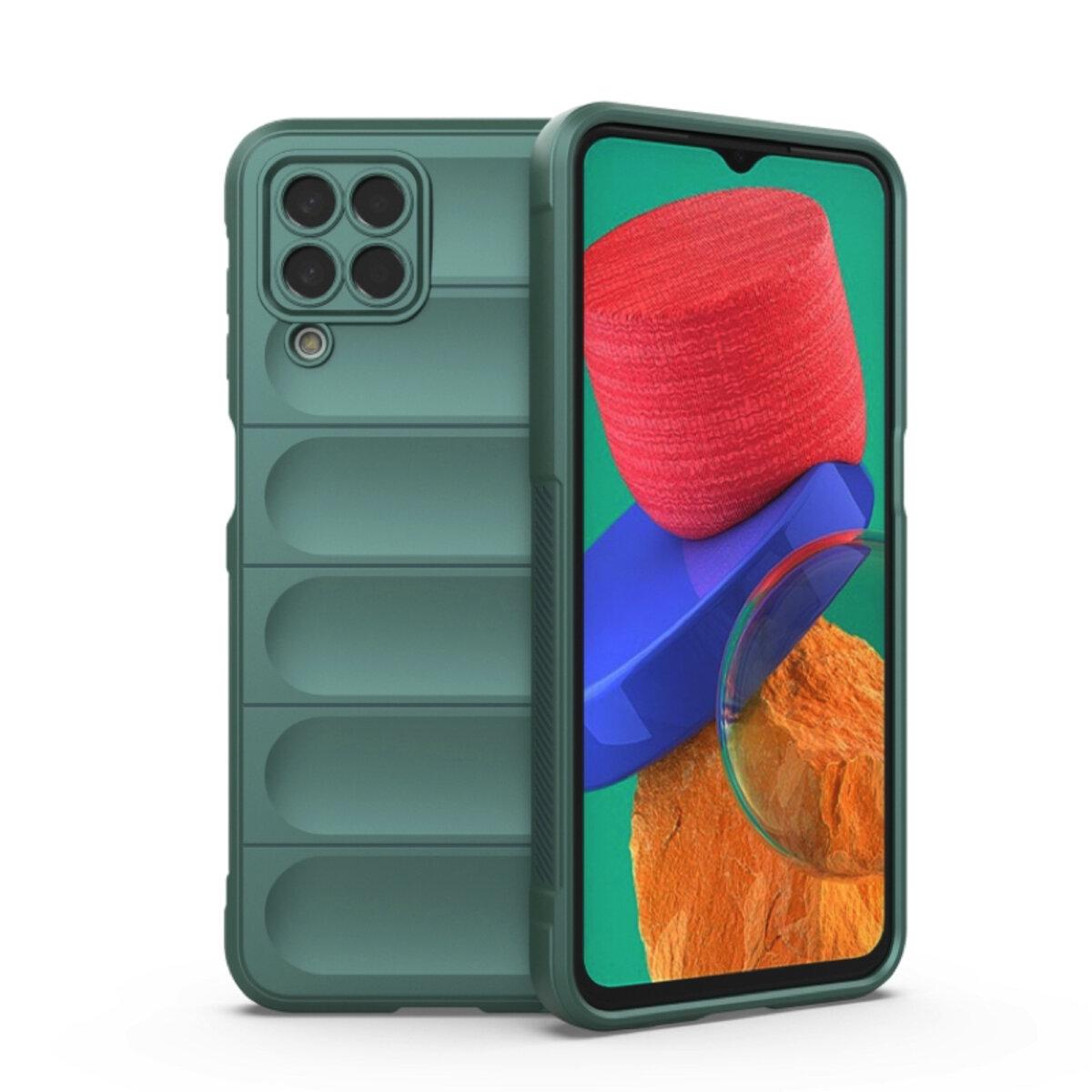 Протиударний чохол для Samsung Galaxy M33 5G Cosmic Magic Shield / Dark Green