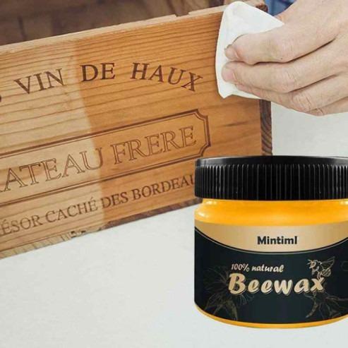 Віск Beewax для захисту та полірування меблів у банку 80 г (НФ-00003017) - фото 3