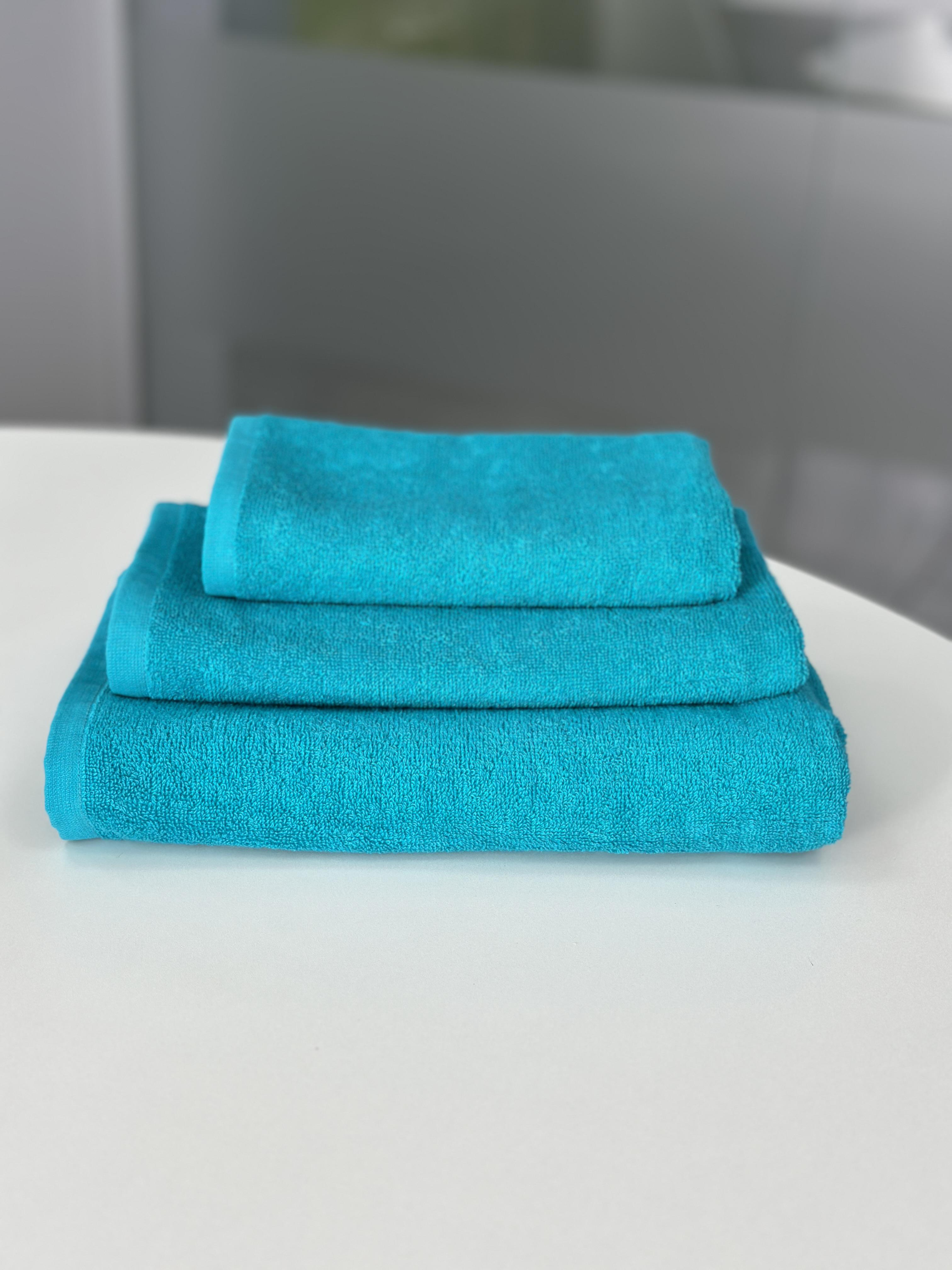 Комплект полотенец 40х70/50х90/70х140 см 400 г/м2 Бирюзовый (14163718) Комплект полотенец 40х70/50х90/70х140 см 400 г/м2 Бирюзовый (14163718)