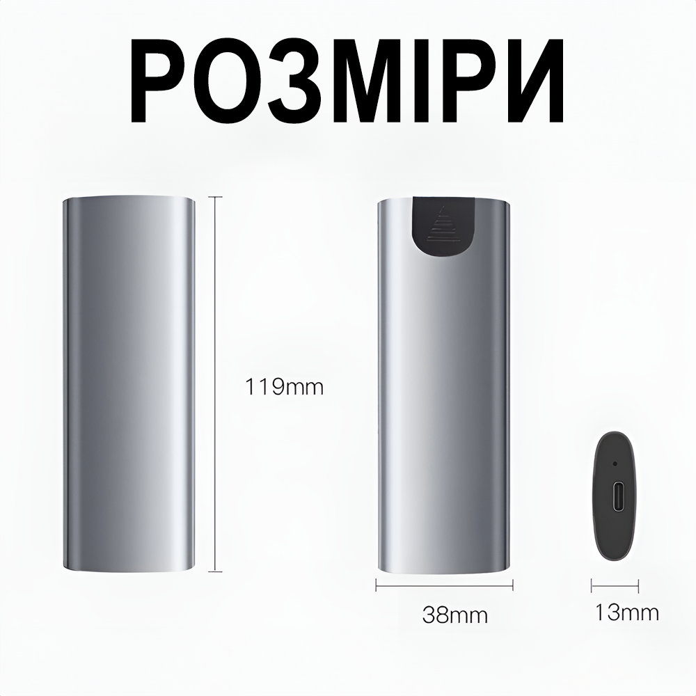 Карман для дисков внешний Addap M.2 SSD NVMe и NGFF SATA 2280/2230/2242/2260 EHDC-04 USB Type-C 10 Гбит/с - фото 13 Карман для дисков внешний Addap M.2 SSD NVMe и NGFF SATA 2280/2230/2242/2260 EHDC-04 USB Type-C 10 Гбит/с - фото 13
