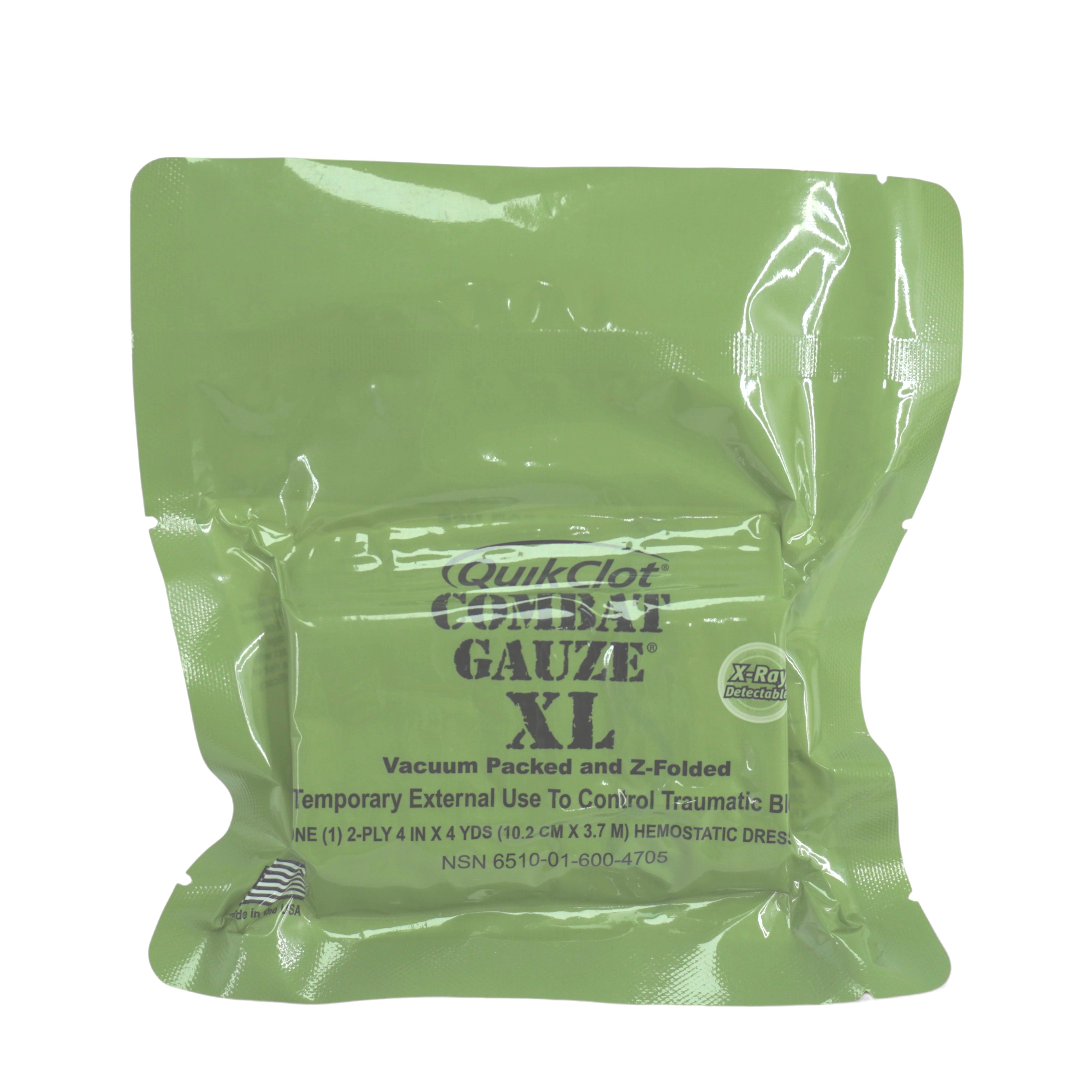 Бинт гемостатичний QuikClot Combat Gauze XL (021526) - фото 3 Бинт гемостатичний QuikClot Combat Gauze XL (021526) - фото 3