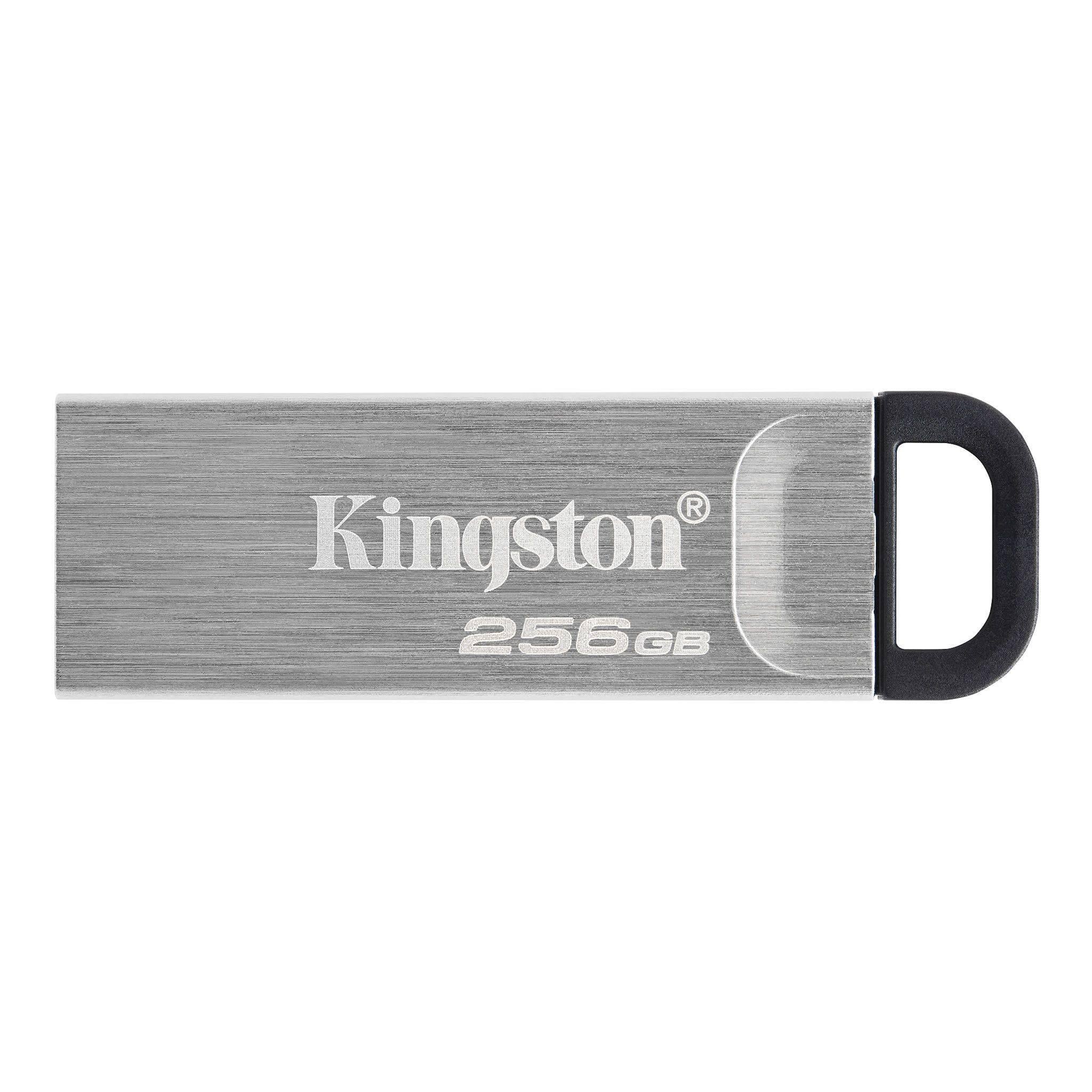 Флэш-накопитель Kingston USB 3.2 DT Kyson 256 Гб Silver/Black (34602077)