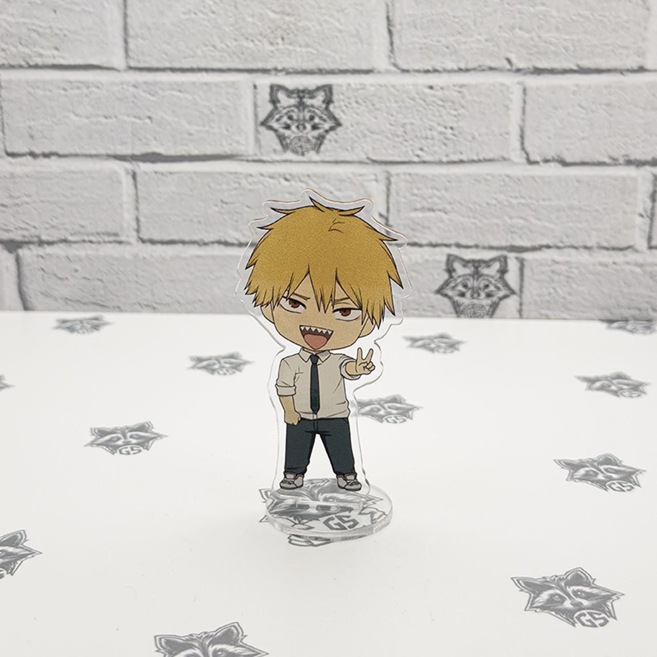 Фигурка коллекционная акриловая Chibi Аниме Человек бензопила Дендзи 10 см (2219411813)