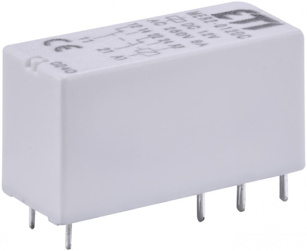 Реле проміжне ETI MER2-012DC 8А 2к 12V DC MER2 мініатюрне (2473031)
