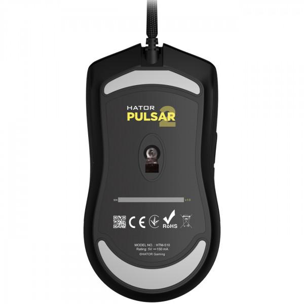 Комп'ютерна мишка Hator Pulsar 2 USB Black (HTM-510) - фото 5