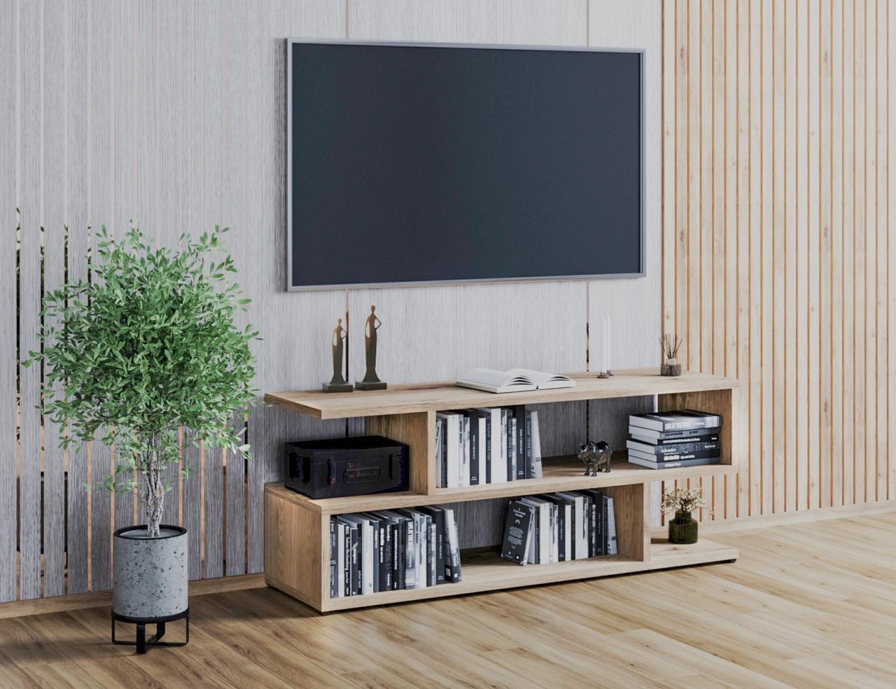 Тумба ТВ Moreli Id27-178 1400x526x398 мм Дуб сонома (id27-178-sonoma)