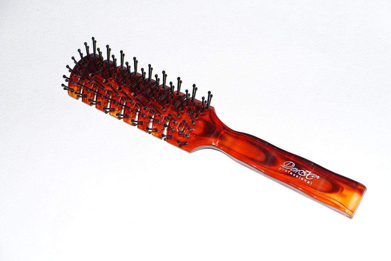 Расческа Фиш для укладки ДенІС professional прозрачный Коричневый (1453070622) - фото 5