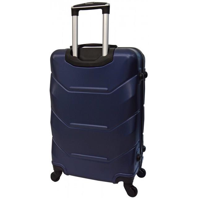 Комплект чемоданов пластиковых Bonro 2019 средний и большой 2 шт. Темно-синий (2670149106) - фото 4 Комплект чемоданов пластиковых Bonro 2019 средний и большой 2 шт. Темно-синий (2670149106) - фото 4