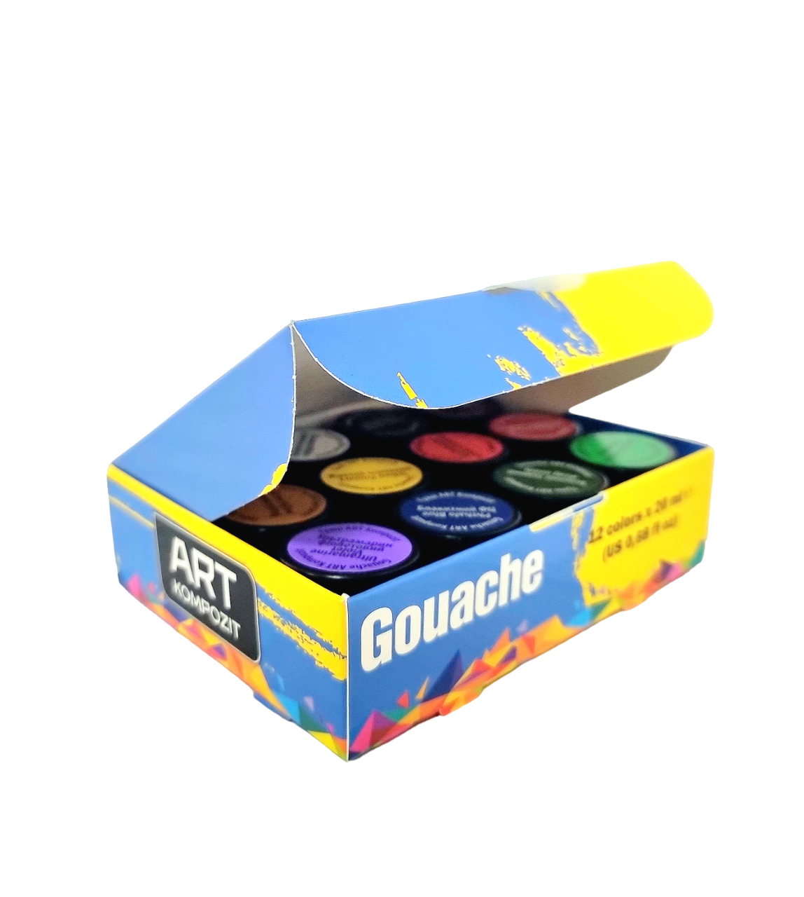 Набор для рисования ART Kompozit Гуашь 12х20 мл (4820251522337)