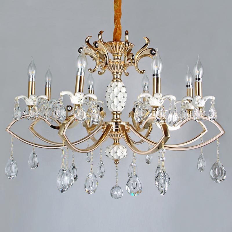 Люстра хрустальная Light House ES-15540/8 Золото