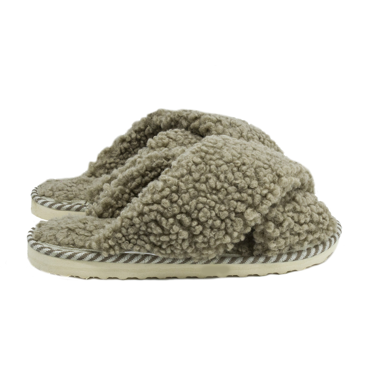 Тапки домашние PaGo Барашки р. 36 Бежевый