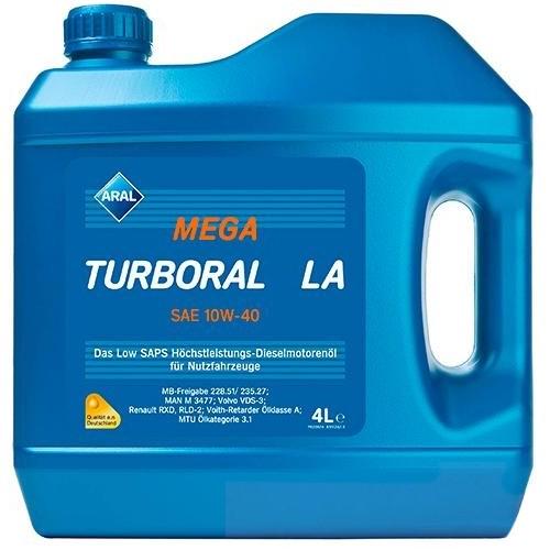 Моторна олива Aral Mega Turboral 10W-40 5 л