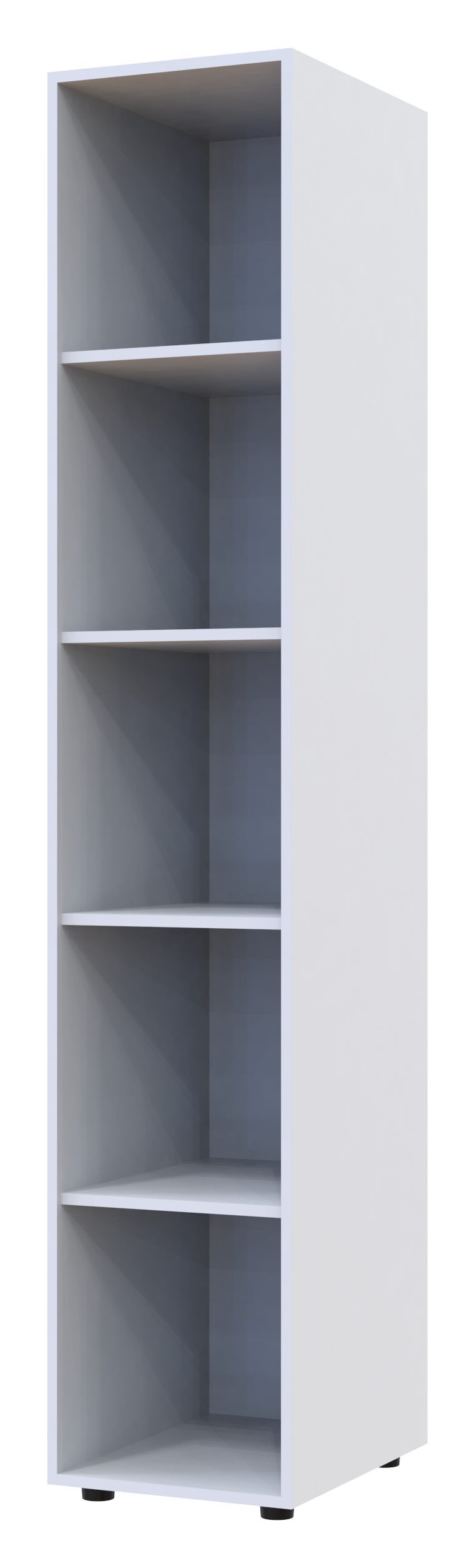 Пенал відкритий Doros Гелар 38,2х49,5х203,4 см Білий (28055964)