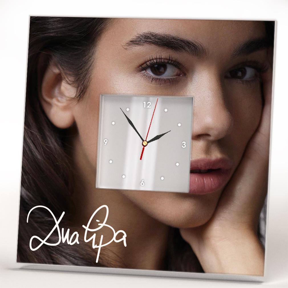 Часы Певица Дуа Липа 260x260 мм (C04366)