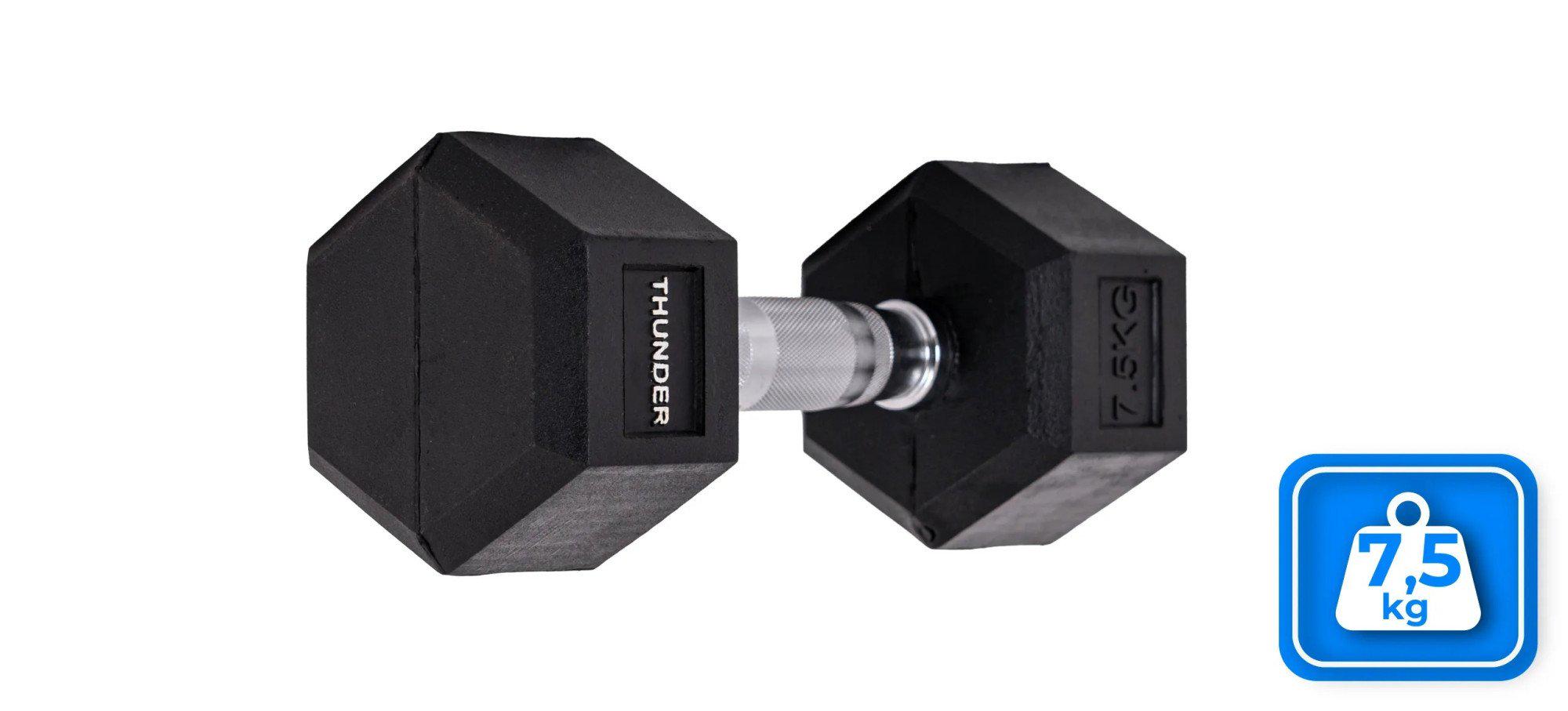 Гантель шестигранна Thunder 7,5 кг (432557) - фото 9 Гантель шестигранна Thunder 7,5 кг (432557) - фото 9