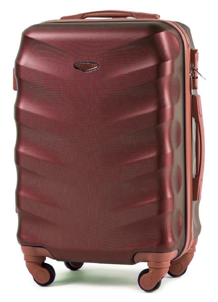 Чемодан пластиковый WINGS 402 малый Бордовый (Wp00436)
