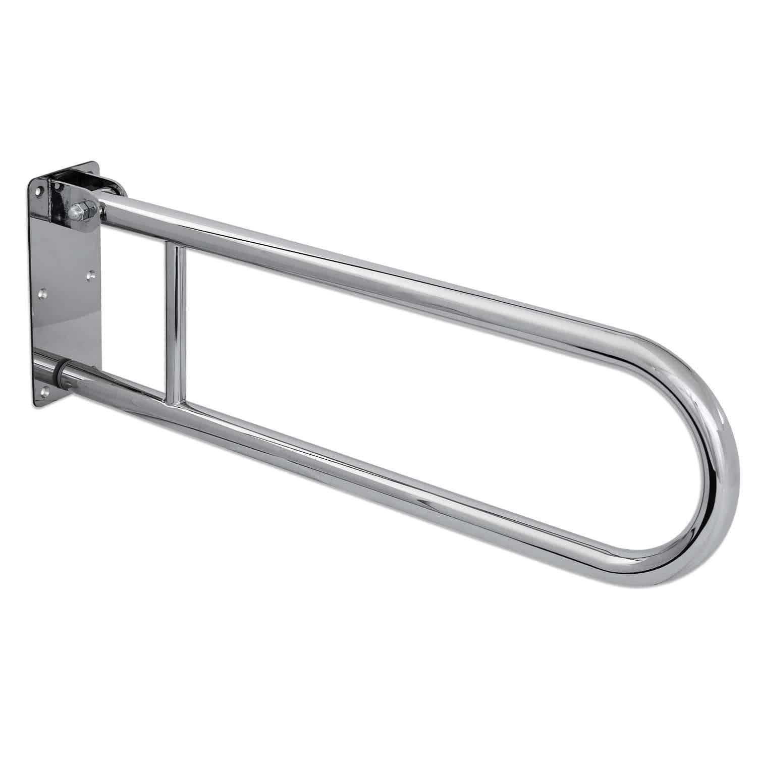 Поручень для ванной Laris 75 см откидной Хром (42002003) Поручень для ванной Laris 75 см откидной Хром (42002003)