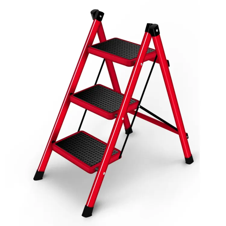 Лестница на 3 ступени до 150 кг Red