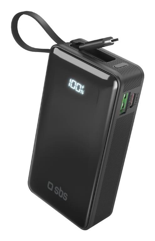 Повербанк SBS LCD 22,5W 10000 mAh Black (TTBB10000LCDTCPD20K) Повербанк SBS LCD 22,5W 10000 mAh Black (TTBB10000LCDTCPD20K)