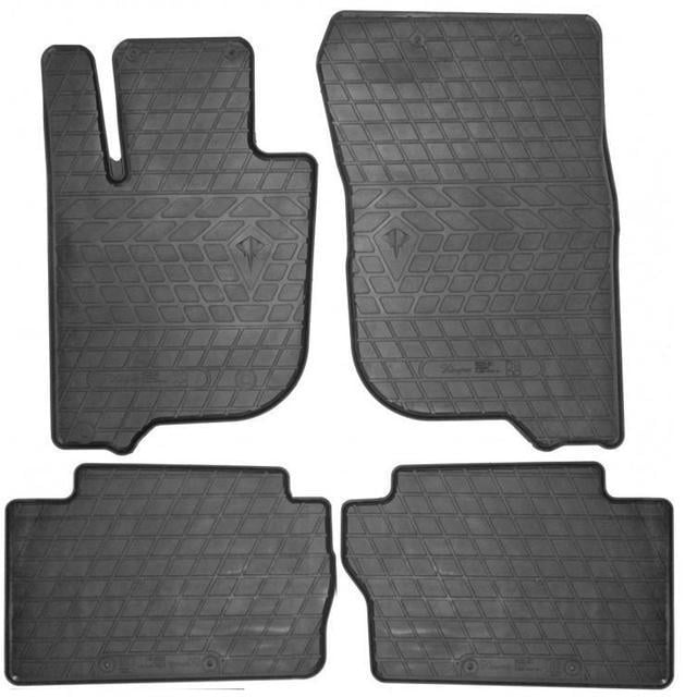 Коврики резиновые Stingray для Mitsubishi Pajero Sport 15- design 2016 5 шт. (1013094)