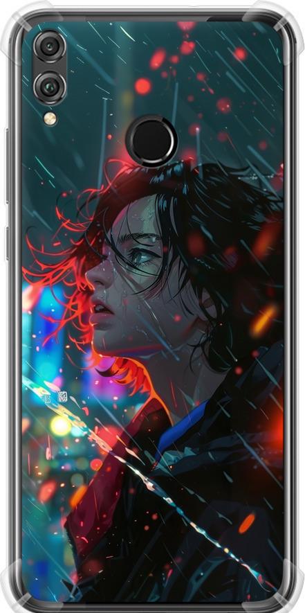 Чехол на Huawei Honor 8X Ночные огни (6096sp-1596-42517)