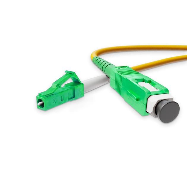 Патч-корд оптический Simplex NanoConnect SC/APC-LC/APC LSZH Singlemode G.652.D SM 3 мм 5 м Желтый (10603) - фото 3 Патч-корд оптический Simplex NanoConnect SC/APC-LC/APC LSZH Singlemode G.652.D SM 3 мм 5 м Желтый (10603) - фото 3