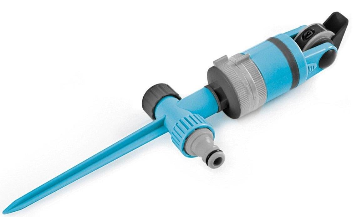 Зрошувач секторний Cellfast MULTI з регулюванням сектора до 346 м2 4 функції Синій (52-060)