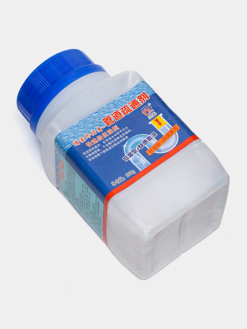 Засіб від засоров труб порошок для чищення каналізації 260 г (PDK100) - фото 3 Засіб від засоров труб порошок для чищення каналізації 260 г (PDK100) - фото 3