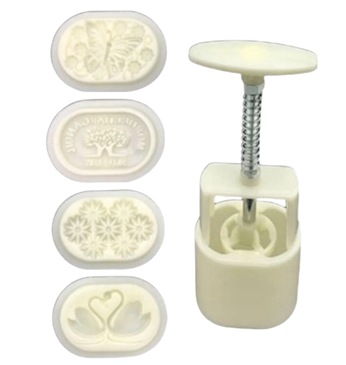 Прес-форма овальна для місячних пряників №23 4 шт. (1555)