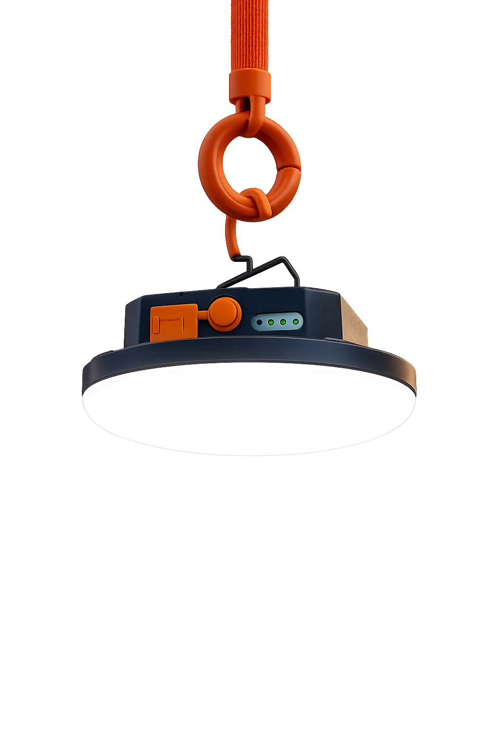 Лампа світлодіодна з акумулятором з магнітом та гачком 7200 mAh (7200)