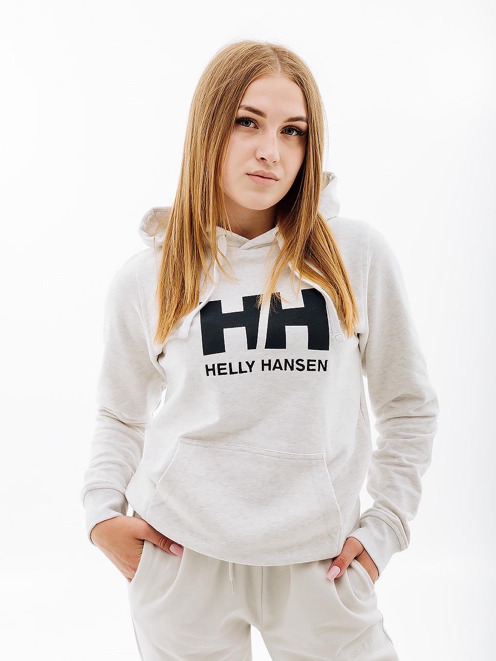 Худи женское Helly Hansen W HH LOGO HOODIE M Серый (7d33978-823 M) Худи женское Helly Hansen W HH LOGO HOODIE M Серый (7d33978-823 M)