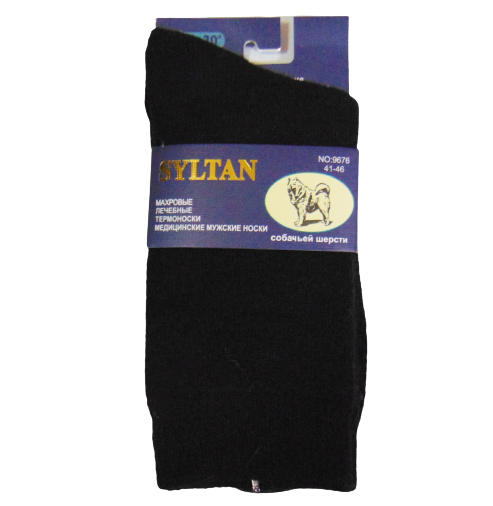 Носки термо лечебные махровые Syltan 9676 р. 41-46 Черный (1958437912)