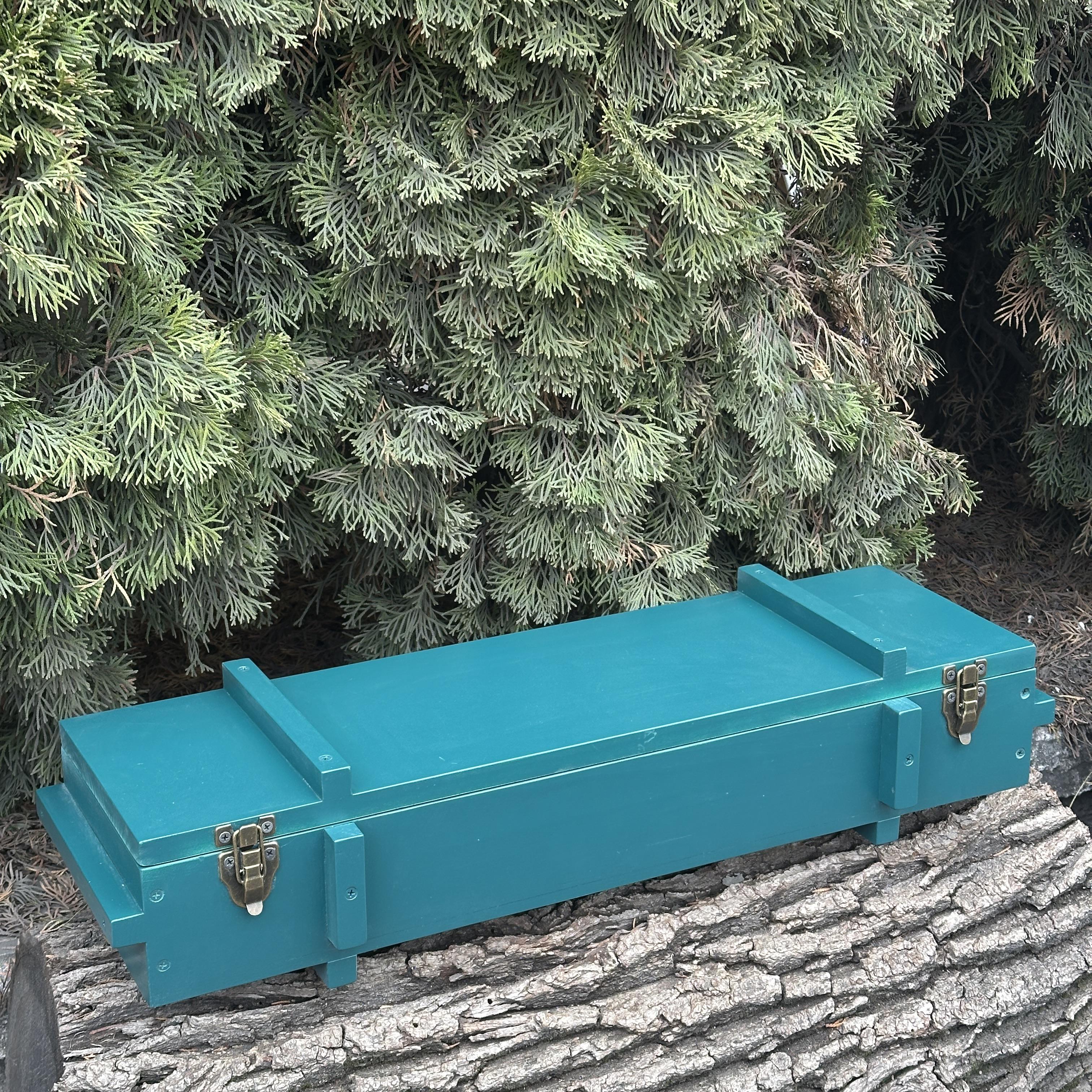 Набір шампурів та аксесуарів Mzavod Комбат із нержавіючої сталі в дерев’яному кейсі 740x250x200 мм 26 пр. Бірюзовий (136-17-1192010000183) - фото 9 Набір шампурів та аксесуарів Mzavod Комбат із нержавіючої сталі в дерев’яному кейсі 740x250x200 мм 26 пр. Бірюзовий (136-17-1192010000183) - фото 9