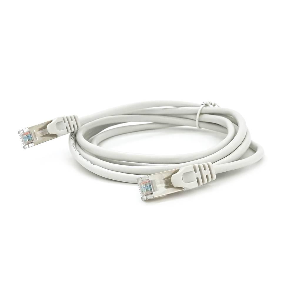Патч-корд литий Merlion FTP RJ45 Cat,5e 2 м CU Q200 Сірий
