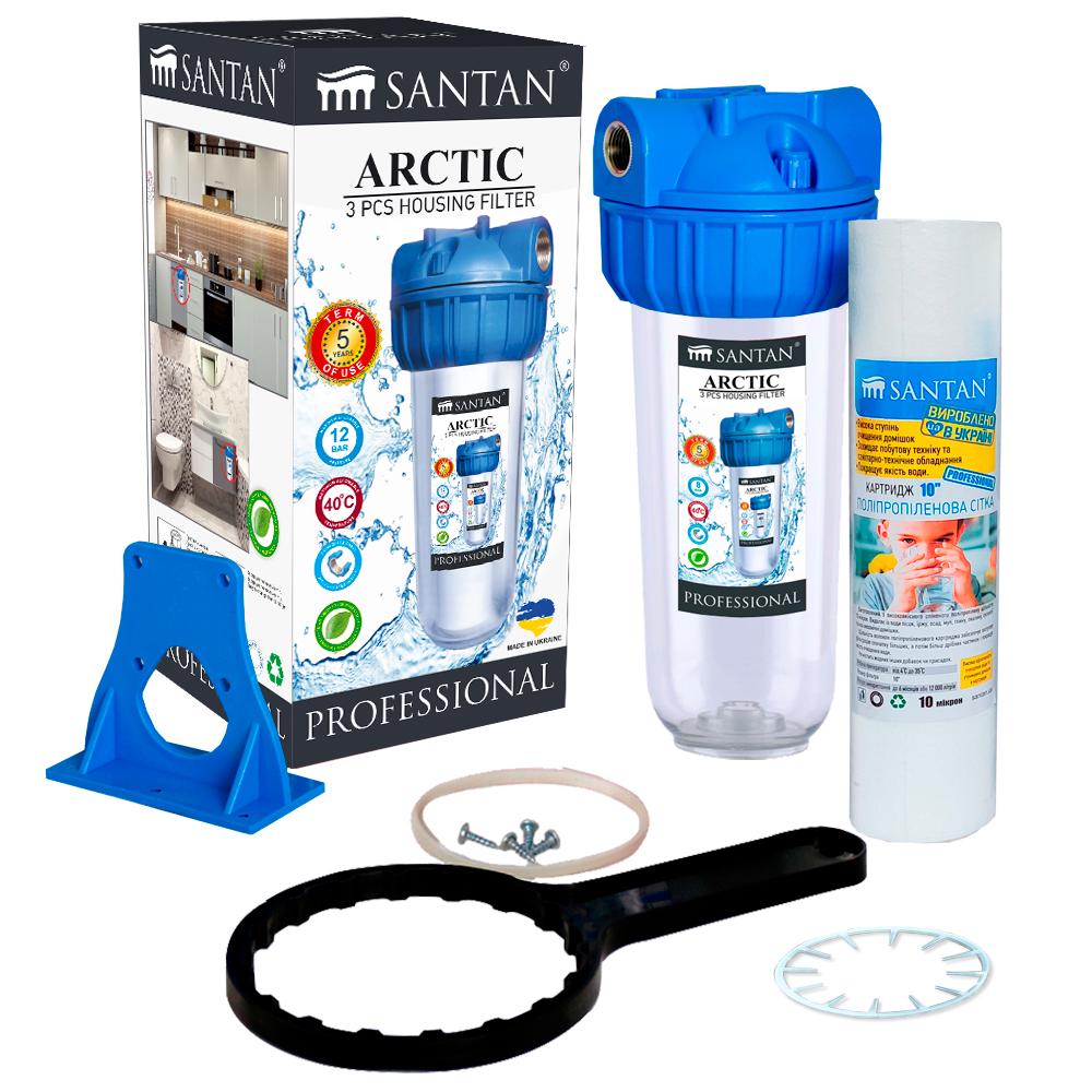 Фільтр для очищення води SANTAN Arctic 3PS 1" з картриджем (59210)