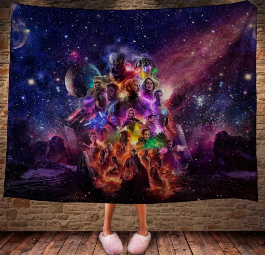 Плед с 3D принтом Marvel End Game 150х200 см (epi_0076) Плед с 3D принтом Marvel End Game 150х200 см (epi_0076)