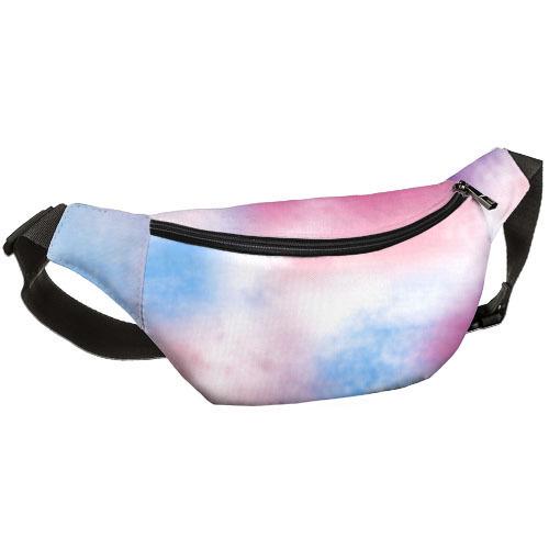 Сумка-бананка через плечо и на пояс Presentville Bumbag Голубовато-розовые облака 27х16 см (BB_21M001_BL) Сумка-бананка через плечо и на пояс Presentville Bumbag Голубовато-розовые облака 27х16 см (BB_21M001_BL)