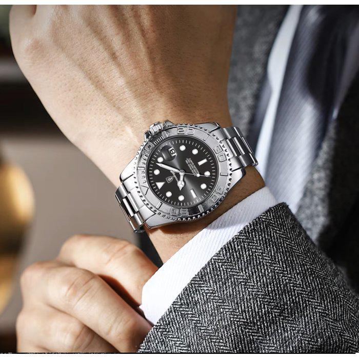 Часы наручные мужские Poedagar Pilot Silver (1800) - фото 6 Часы наручные мужские Poedagar Pilot Silver (1800) - фото 6