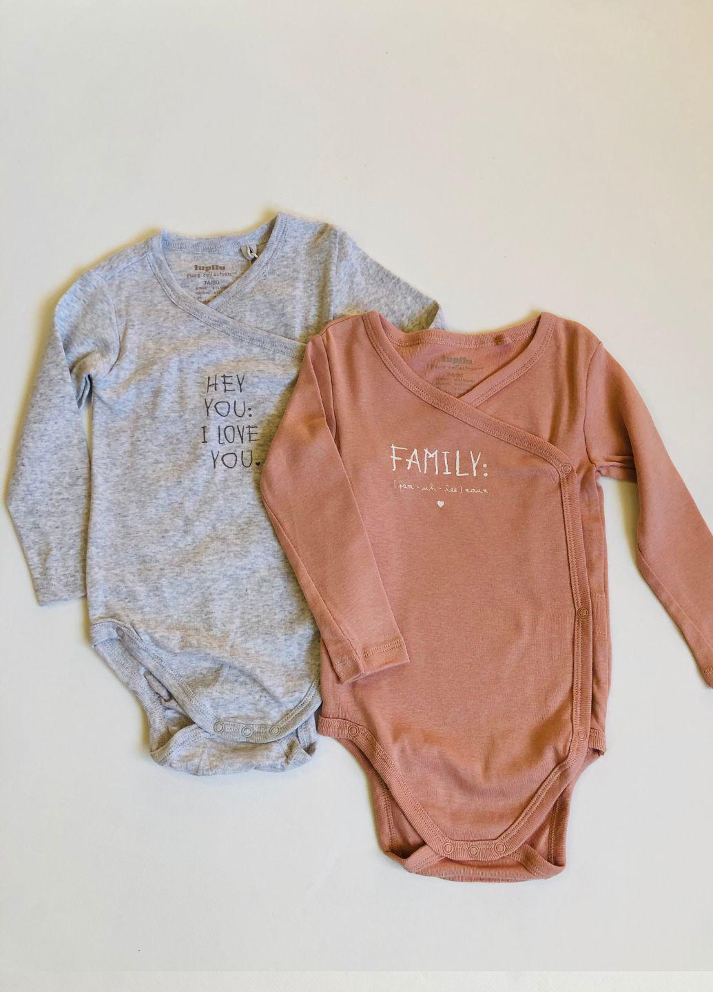 Набір боді дитячі Lupilu бавовна 6-12 міс. 74-80 см (VNE120RG_р.74-80) - фото 4 Набір боді дитячі Lupilu бавовна 6-12 міс. 74-80 см (VNE120RG_р.74-80) - фото 4