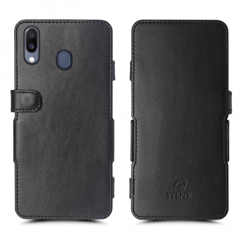 Чехол книжка Stenk Prime для Samsung Galaxy M20 Черный (62531)