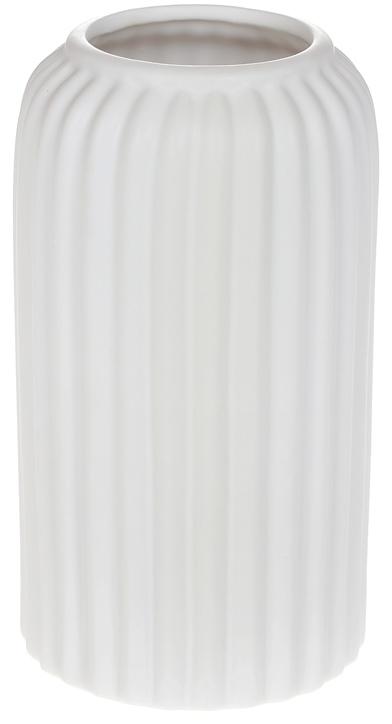 Ваза фарфоровая Stone Flower Уника Ø9x17 см Белый матовый (BD-727-510)