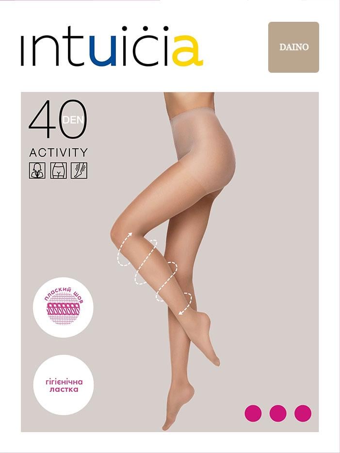 Колготи жіночі капронові Intuicia ACTIVITY 40 den 4р. Daino