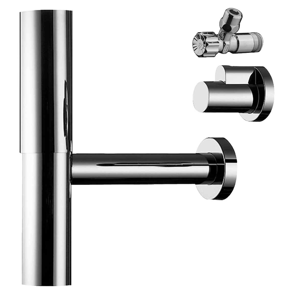 Сифон для умивальника Hansgrohe Flowstar Хром (52120000)