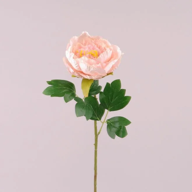Цветок Пион Flora Светло-розовый (72987)