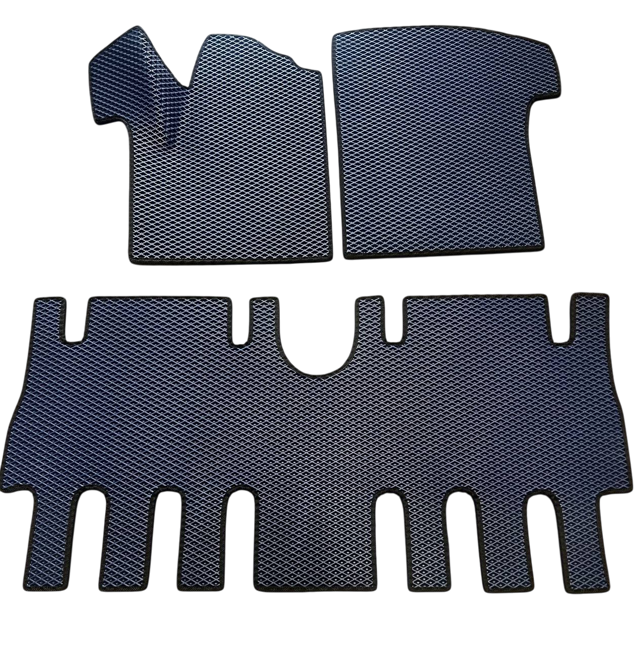 Коврики EVA с 3Д лапой в салон для Renault Espace III минивен 1997-2002 гг. Черный (2430611015)