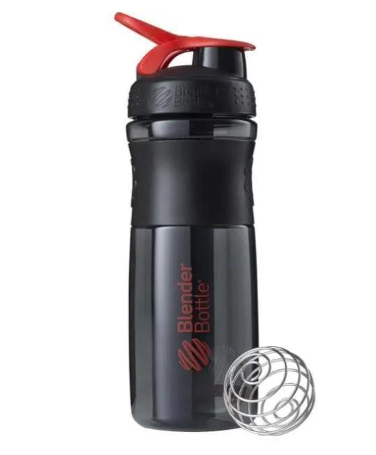 Шейкер спортивный Blender Bottle SportMixer Flip 28 oz/820 мл Black/Red (SM 28oz Black/Red)