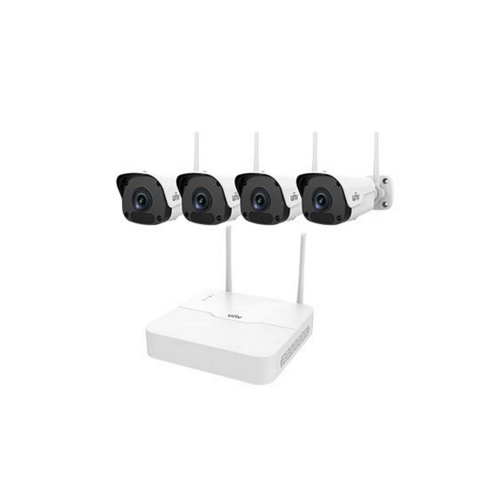 Комплект IP відеоспостереження WiFi Uniview KIT/NVR301-04LB-W/4х2122SR3-F40W-D